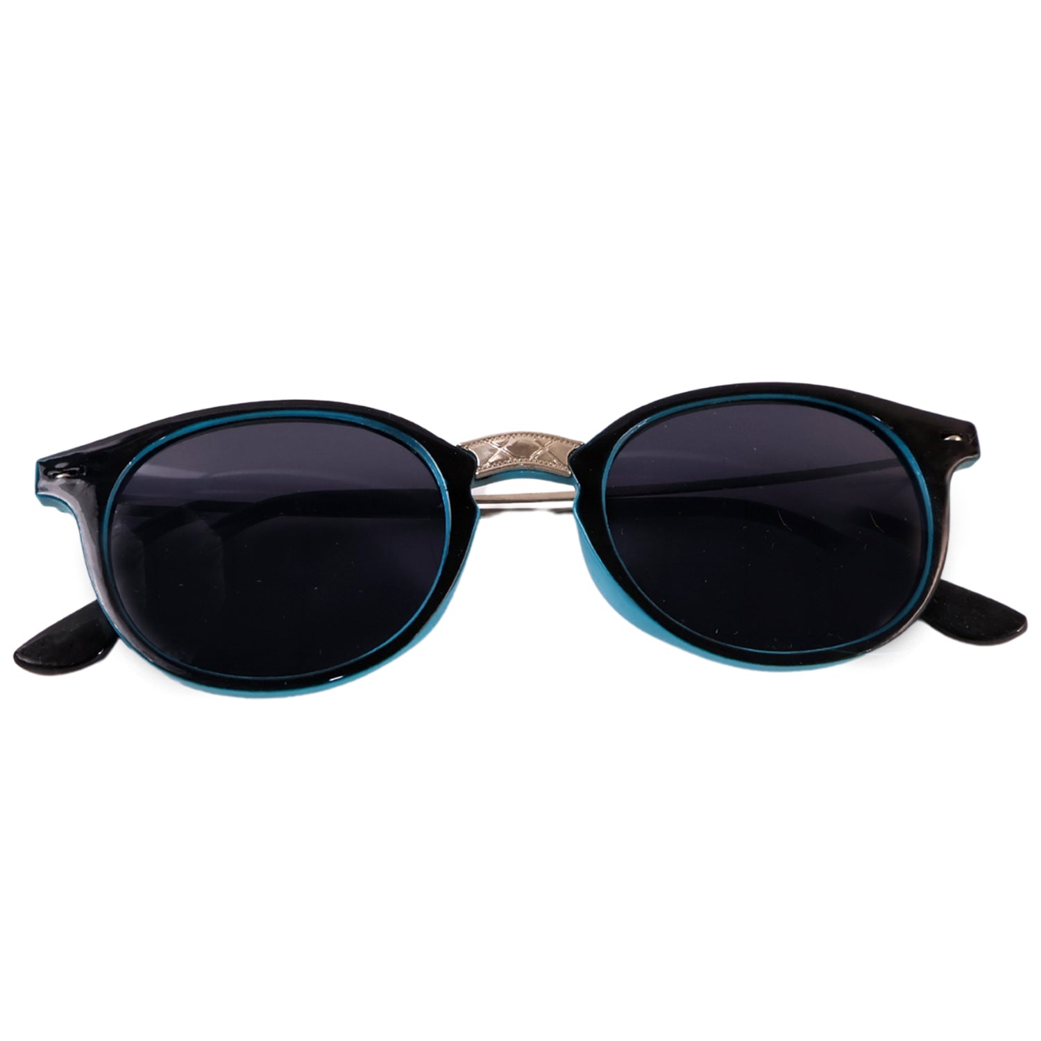 Sky Blue UV Protected Round Sunglasses, classic Sunglasses for Men & Women, Lightweight Sky Blue UV Protected Round Sunglasses, classic Sunglasses for Men & Women, Lightweight